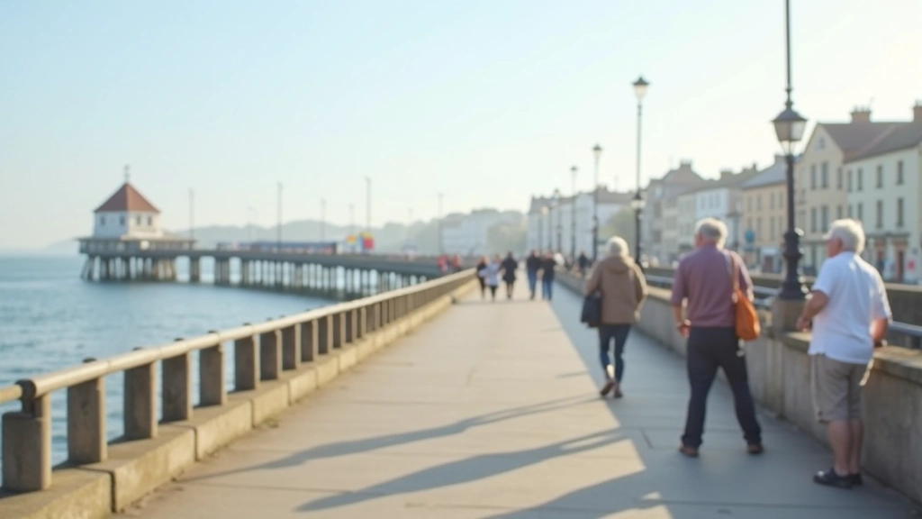 Wildlife and landmarks along the seaside